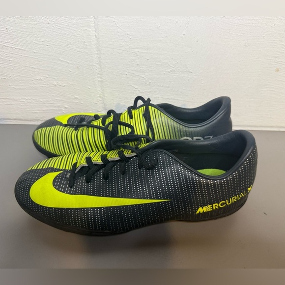 NIKE JR MERCURIALX VAPOR XI CR7 kids turf shoe seaweed - Picture 2 of 5